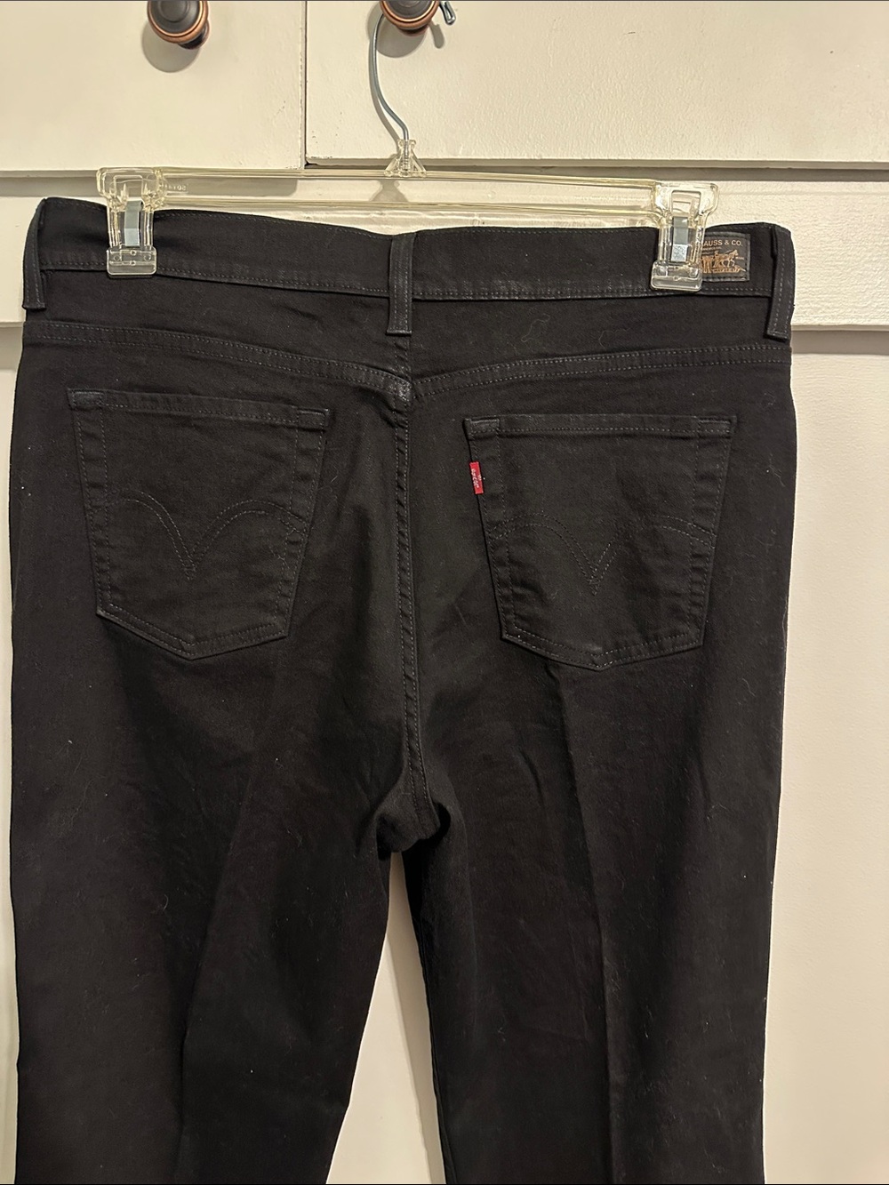 NWOT Levi's Black Bootcut 512 Jeans.  Back-Pocket Jeans with Red Tab